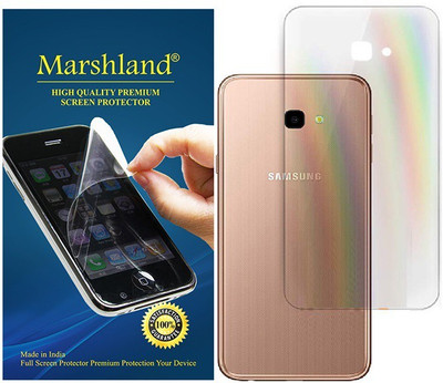 MARSHLAND Back Screen Guard for Samsung galaxy J4 plus Rainbow(Pack of 1)