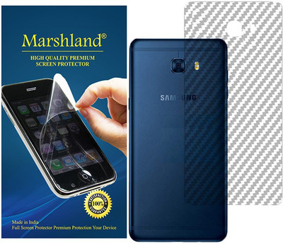 MARSHLAND Back Screen Guard for samsung galaxy c7 pro Carbon(Pack of 1)