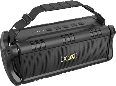boAt Stone 1401 30 W Bluetooth Speaker (Army Green, Stereo Channel)