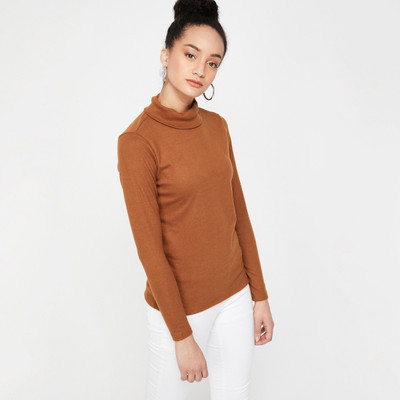 BOSSINI Full Sleeve Solid Women Sweatshirt