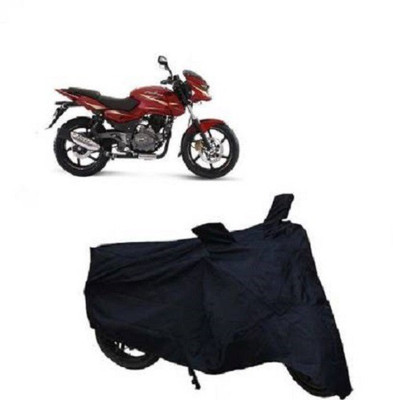 AK Star Waterproof Two Wheeler Cover for Bajaj(Pulsar 180 DTS-i, Black)