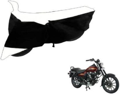 AK Star Waterproof Two Wheeler Cover for Bajaj(Avenger 150 Street, White, Black)