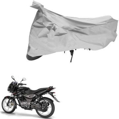 MOTOFLY Waterproof Two Wheeler Cover for Bajaj(DTS-i, Silver)