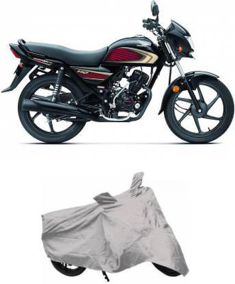 MOTOFLY Waterproof Two Wheeler Cover for Honda(Dream Neo, Silver)