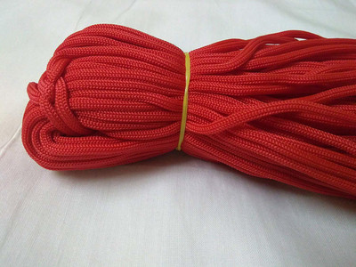 CHL ROAR SOFT MACRAME CORDS ONE COLOR SET OF 50 M RED