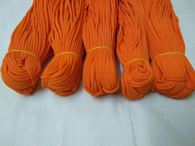 CHL ROAR SOFT MACRAME CORDS ONE COLOR SET OF 250 M ORANGE