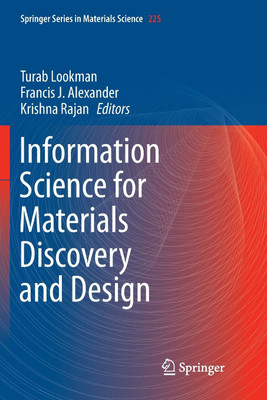 Information Science for Materials Discovery and Design(English, Paperback, unknown)