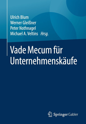 Vade Mecum fuer Unternehmenskaeufe(German, Paperback, unknown)