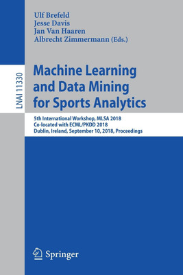 Machine Learning and Data Mining for Sports Analytics(English, Paperback, unknown)