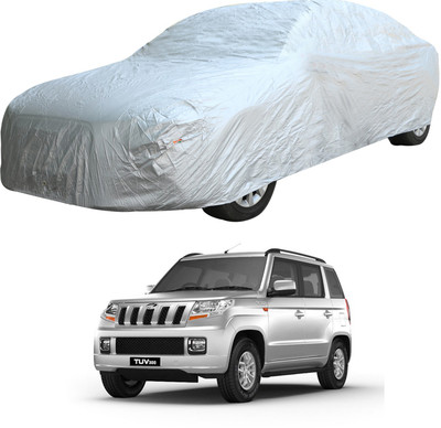 Oshotto Car Cover For Mahindra TUV300 (Without Mirror Pockets)(Silver)