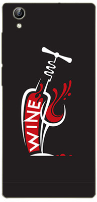 METOO Back Cover for Vivo 1912, Red Wine Design Back Cover Print : 101(Multicolor, Dual Protection, Silicon, Pack of: 1)