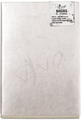 Viva Global Viva Basiks Journal - 176 Pages with Information + Planner +Ruled Pages A5 Notebook (Ruled pages + Information + Planner) 176 Pages(White)
