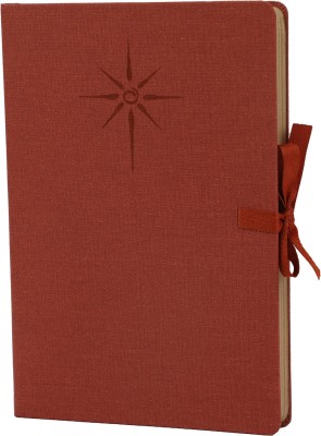 comma Artisan A5 Notebook Ruled 192 Pages(Red)