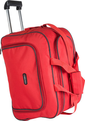 Indian Riders Travel Bag with Trolley Red IRTB 002 Check in Luggage 25 inch