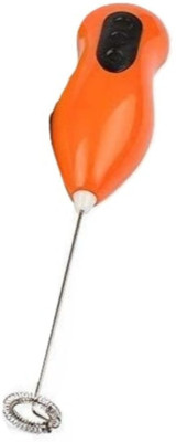 K Kudos Enterprise 50 W Orange Hand Blender, Electric Whisk, Stand Mixer(Milk Frother Electric Foam Maker Hand Blender Mixer Whisker Coffee,Egg Beater,Juice,Cafe Latte,Espresso,Cappuccino,Lassi 3 W Hand Blender)