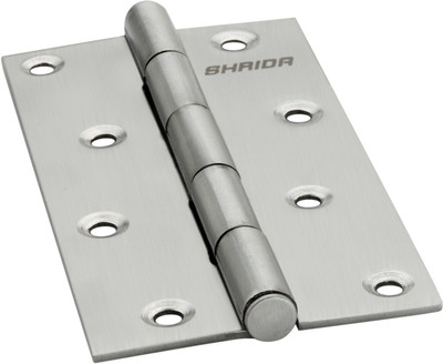 Shrida Hinge-5 inches_6 Butt/Mortise Hinge(Silver, Steel, Matt Pack of 6)