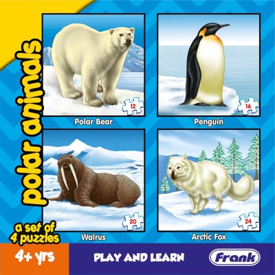 Frank POLAR ANIMALS(72 Pieces)