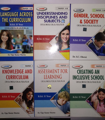 Understanding Disciplines And Subjects, Language Across The Curriculum, Creating An Inclusive School, Gender School & Society, Assessment For Knowledge, Knowledge And Curriculum In English Language(Paperback, DR. VIJAY KUMAR SHARMA, DR.ANURADHA, DR.S.C. OBEROI) Understanding Disciplines And Subjects, Language Across The Curriculum, Creating An Inclusive School, Gender School & Society, Assessment For Knowledge, Knowledge And Curriculum In English Language(Paperback, DR. VIJAY KUMAR SHARMA, DR.ANURADHA, DR.S.C. OBEROI)