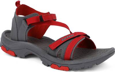 Red discount sport sandals