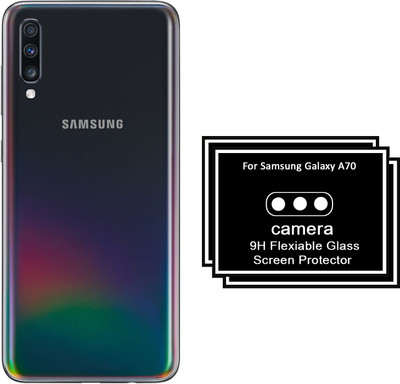 Roxel Camera Lens Protector for Samsung Galaxy A70(Pack of 3)