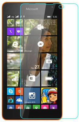 Imbi Edge To Edge Tempered Glass for Microsoft Lumia Nokia 540(Pack of 1)