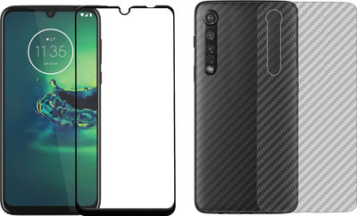 Karpine Front and Back Screen Guard for Motorola Moto G8 Plus(Pack of 2)