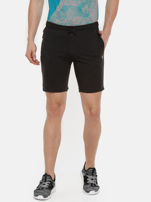 Dollar Solid Men Grey Basic Shorts