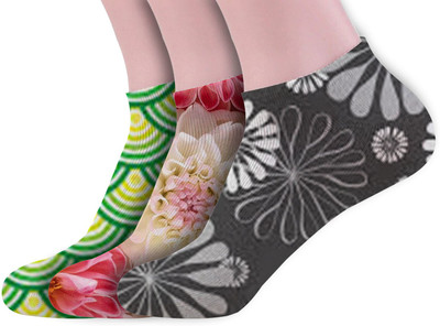 mefunky Women Printed Ankle Length(Pack of 3)