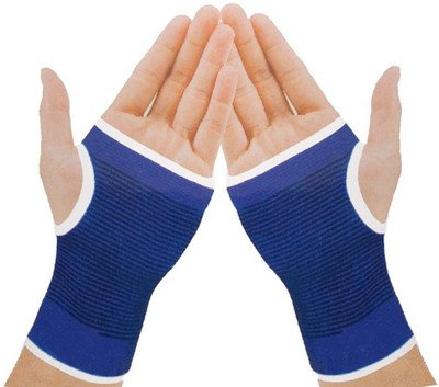 dx mart GF8097 1 Pair Palm Wrist Hand Support Glove Elastic Brace Sports Bandage Gym Wrap Wrist Support