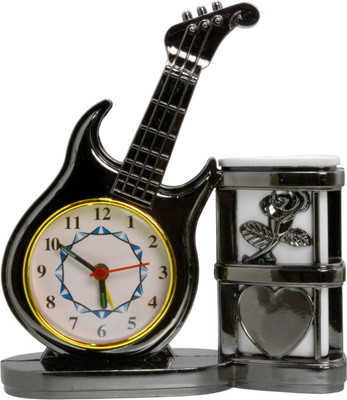 JMALL Analog Yellow Clock