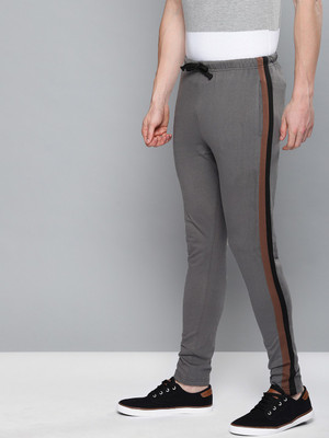 DILLINGER Solid Men Grey Track Pants