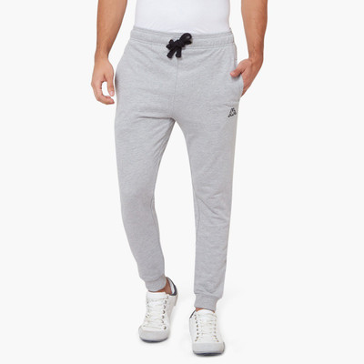 Kappa Solid Men Grey Track Pants