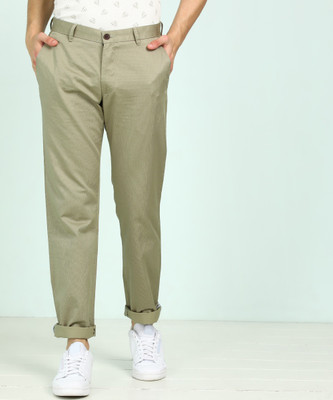 van-heusen-sport-slim-fit-men-brown-trousers