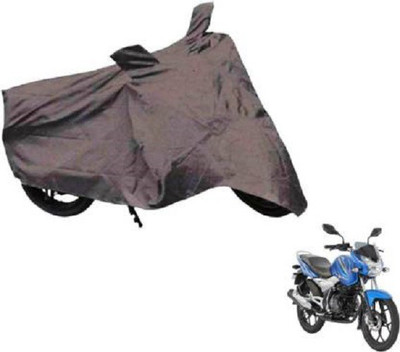 AK Star Waterproof Two Wheeler Cover for Bajaj(Discover 125 DTS-i, Grey)