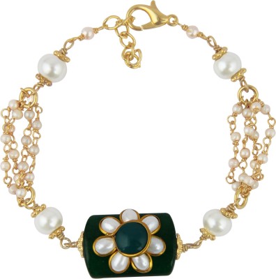Pearlz Ocean Alloy Gold-plated Bracelet