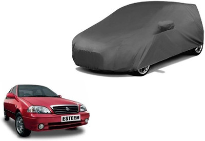 Utkarsh Car Cover For Maruti Suzuki Esteem (With Mirror Pockets)(Grey)