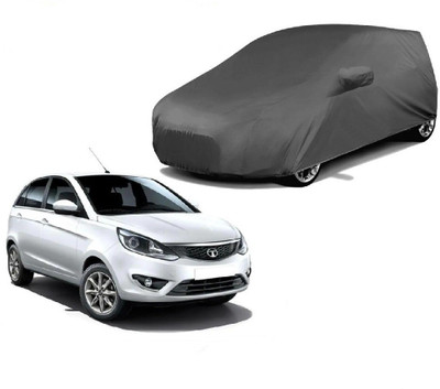 Utkarsh Car Cover For Tata Indica V2 (With Mirror Pockets)(Grey)
