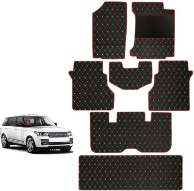 elegant Leatherite Standard Mat For  Range Rover Range Rover Sport(Black, Red)