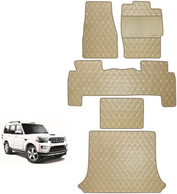 elegant Leatherite Standard Mat For  Mahindra New Scorpio(Beige)