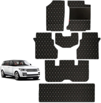 elegant Leatherite Standard Mat For  Range Rover Range Rover Sport(Black, White)