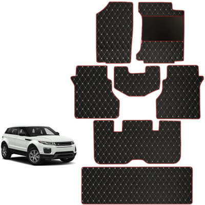elegant Leatherite Standard Mat For  Volkswagen Jetta(Black, Red)