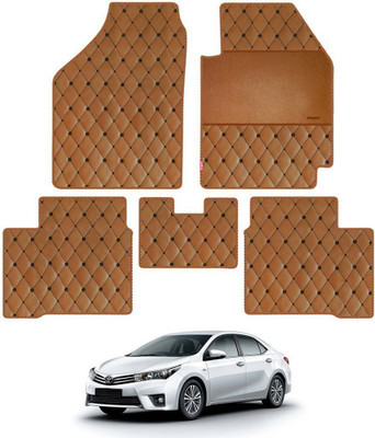 elegant Leatherite Standard Mat For  Toyota Altis(Brown)