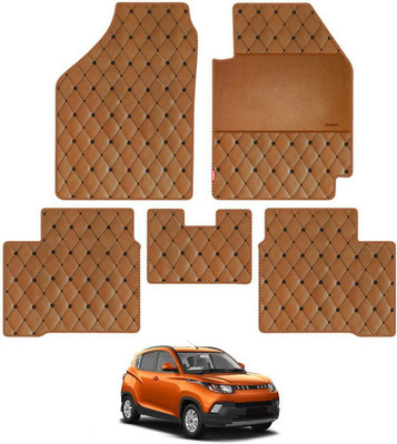 elegant Leatherite Standard Mat For  Mahindra KUV 100(Brown)