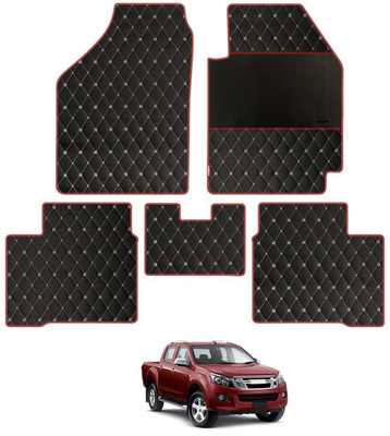 elegant Leatherite Standard Mat For  Isuzu DMAX(Black, Red)