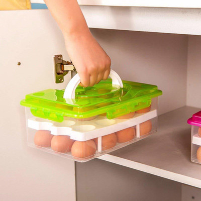 Amaxone Plastic Egg Container  - 2.5 dozen(Multicolor)