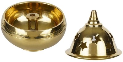 SH RETAIL Brass (Pack of 4) Table Diya Set(Height: 6.5 cm)