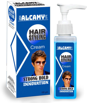 Alcamy Strong Hold Hair Style Cream Hair Cream  (100 g)
