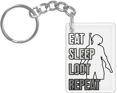 hamsa print world K987 Key Chain