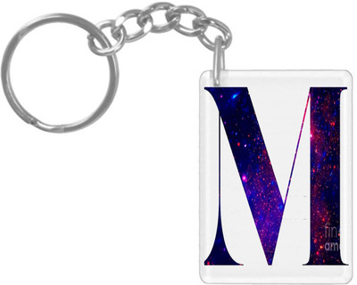 hamsa print world K474 Key Chain