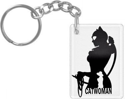 hamsa print world K872 Key Chain